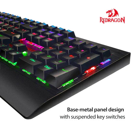 Redragon kala k557rgb keyboard - rgb mechanical gaming keyboard with customizable backlighting
