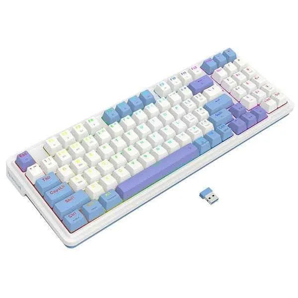 Redragon gaming keyboard: wired and wireless bluetooth mechanical gaming keyboard - keyboard