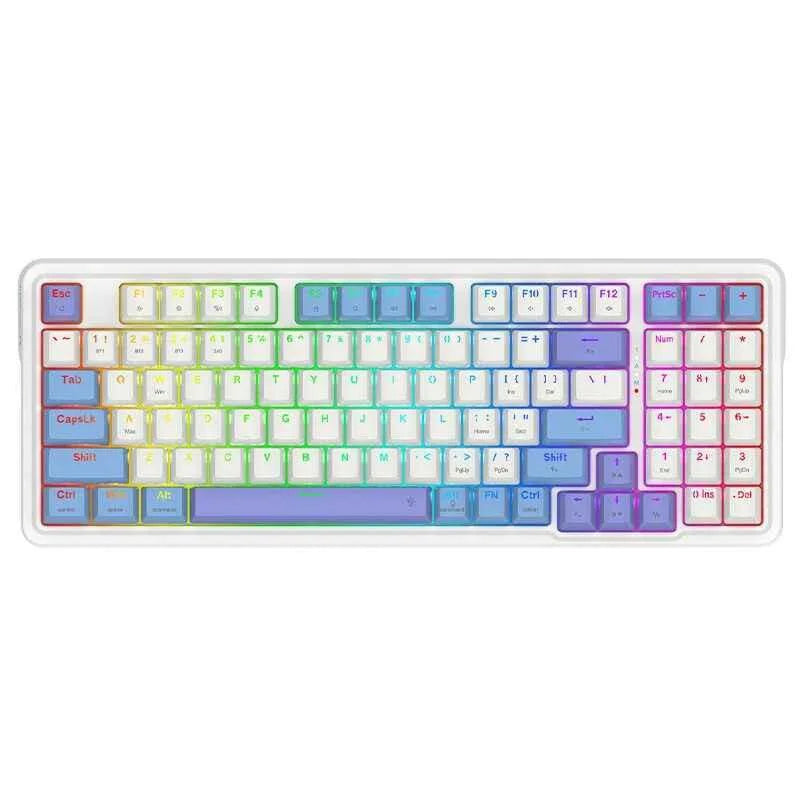 Redragon gaming keyboard: wired and wireless bluetooth mechanical gaming keyboard - keyboard