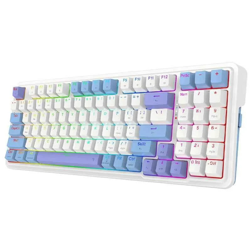 Redragon gaming keyboard: wired and wireless bluetooth mechanical gaming keyboard - keyboard