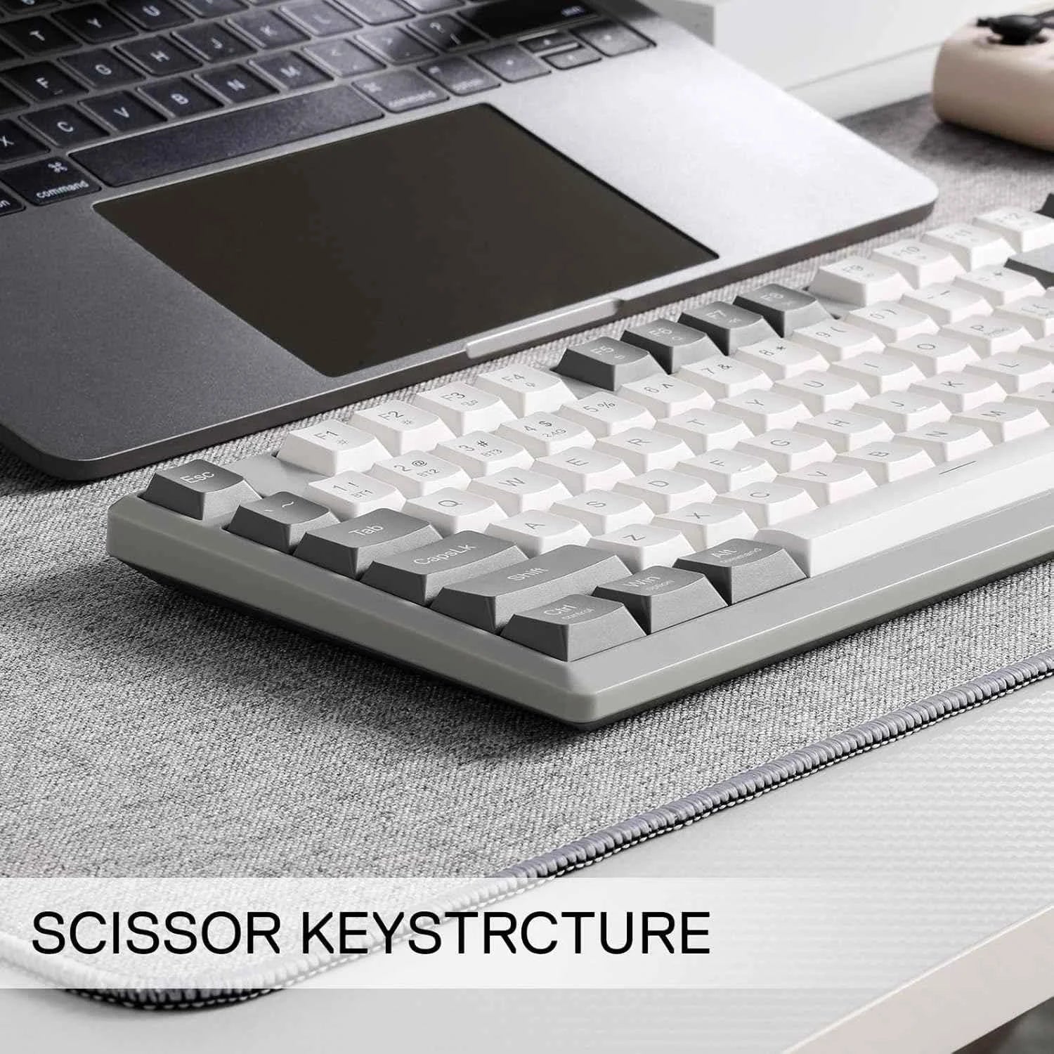 Redragon low-profile wireless keyboard bk7114 - 98 keys slim office pc - keyboard