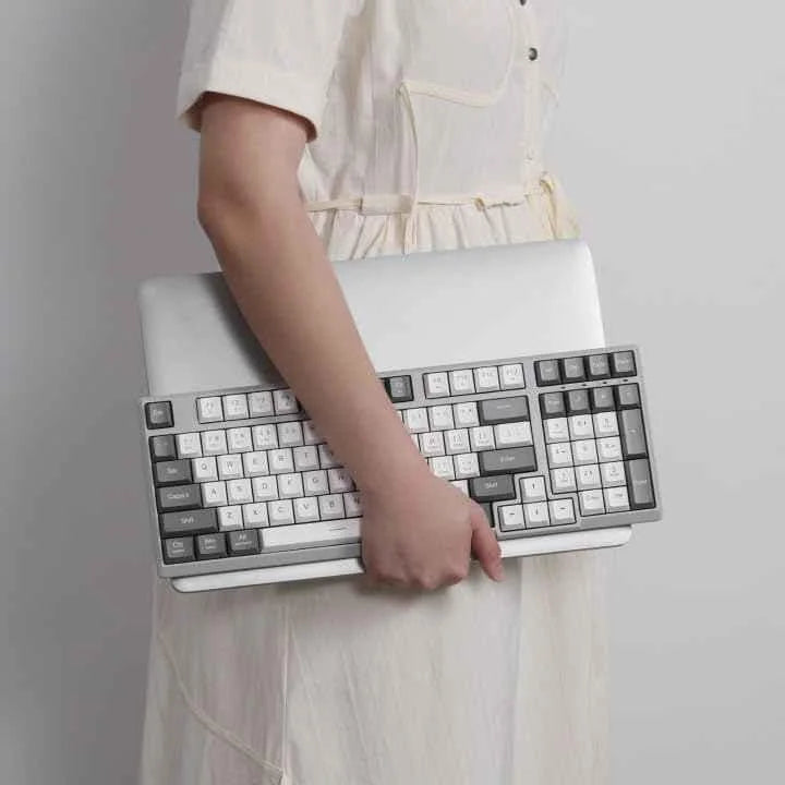 Redragon low-profile wireless keyboard bk7114 - 98 keys slim office pc - keyboard