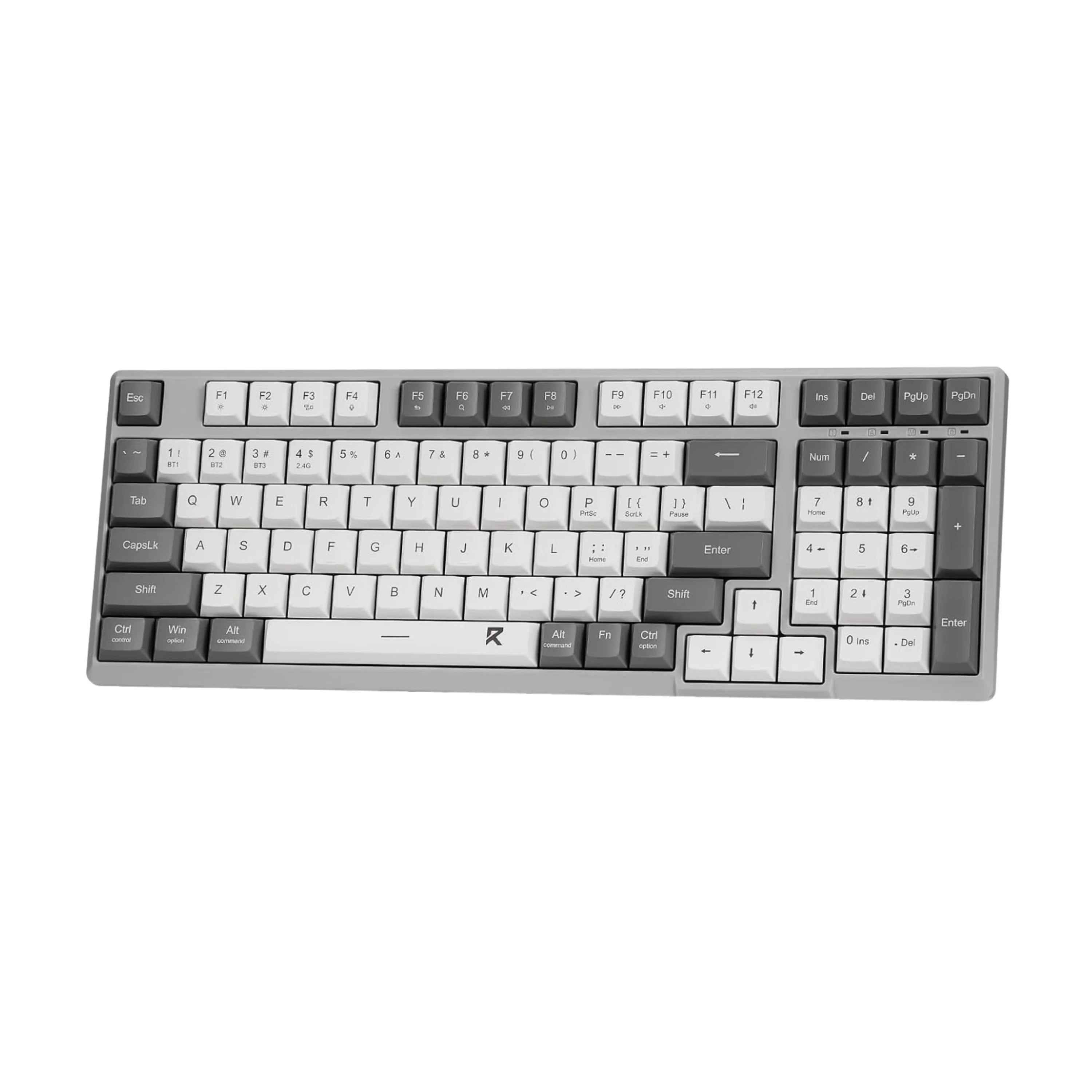 Redragon low-profile wireless keyboard bk7114 - 98 keys slim office pc - keyboard
