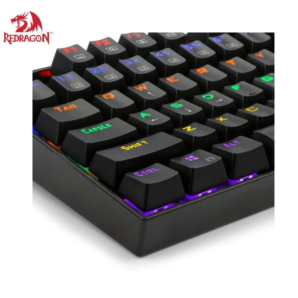 Redragon vara k551 gaming keyboard with red switches for ultimate gaming performance - keyboard