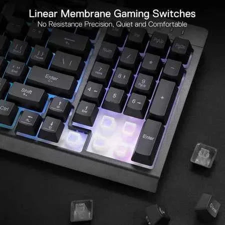 Shiva k515 membrane gaming keyboard - keyboard