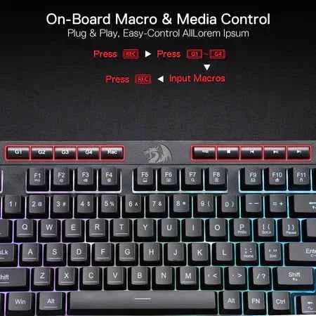 Shiva k515 membrane gaming keyboard - keyboard