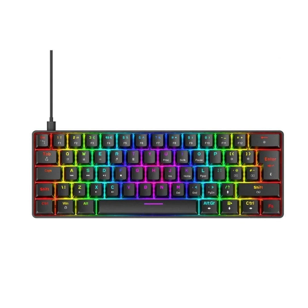 Ziyoulang t60 mechanical keyboard 62 keys - keyboard