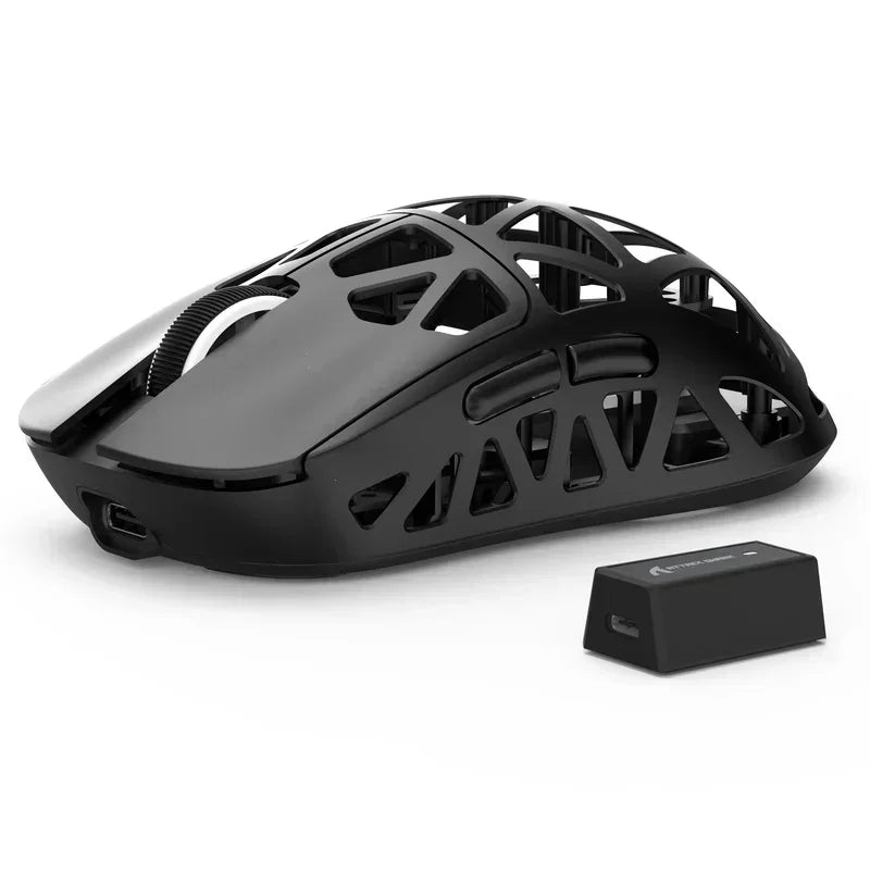 Attack shark r2 magnesium alloy paw3950 gaming mouse 8k - black - mouse’s