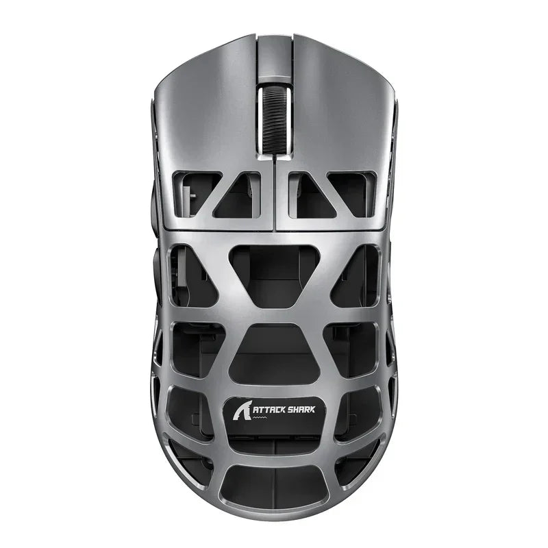 Attack shark r3 magnesium alloy gaming mouse 8k - gray - mouse’s