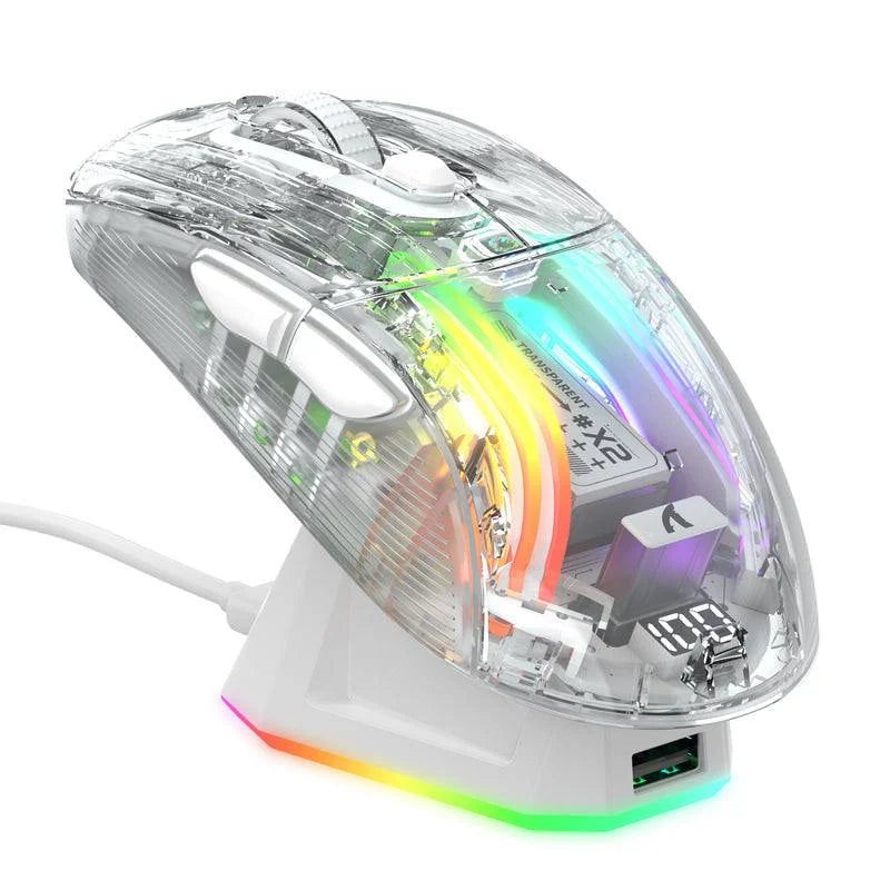 Attack shark x2 pro wireless gaming mouse with charging dock