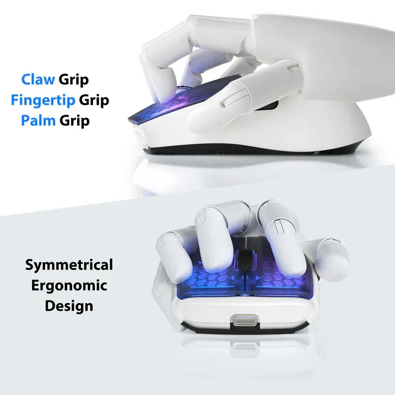 Attack shark x5 wireless gaming mouse - white - mouse’s