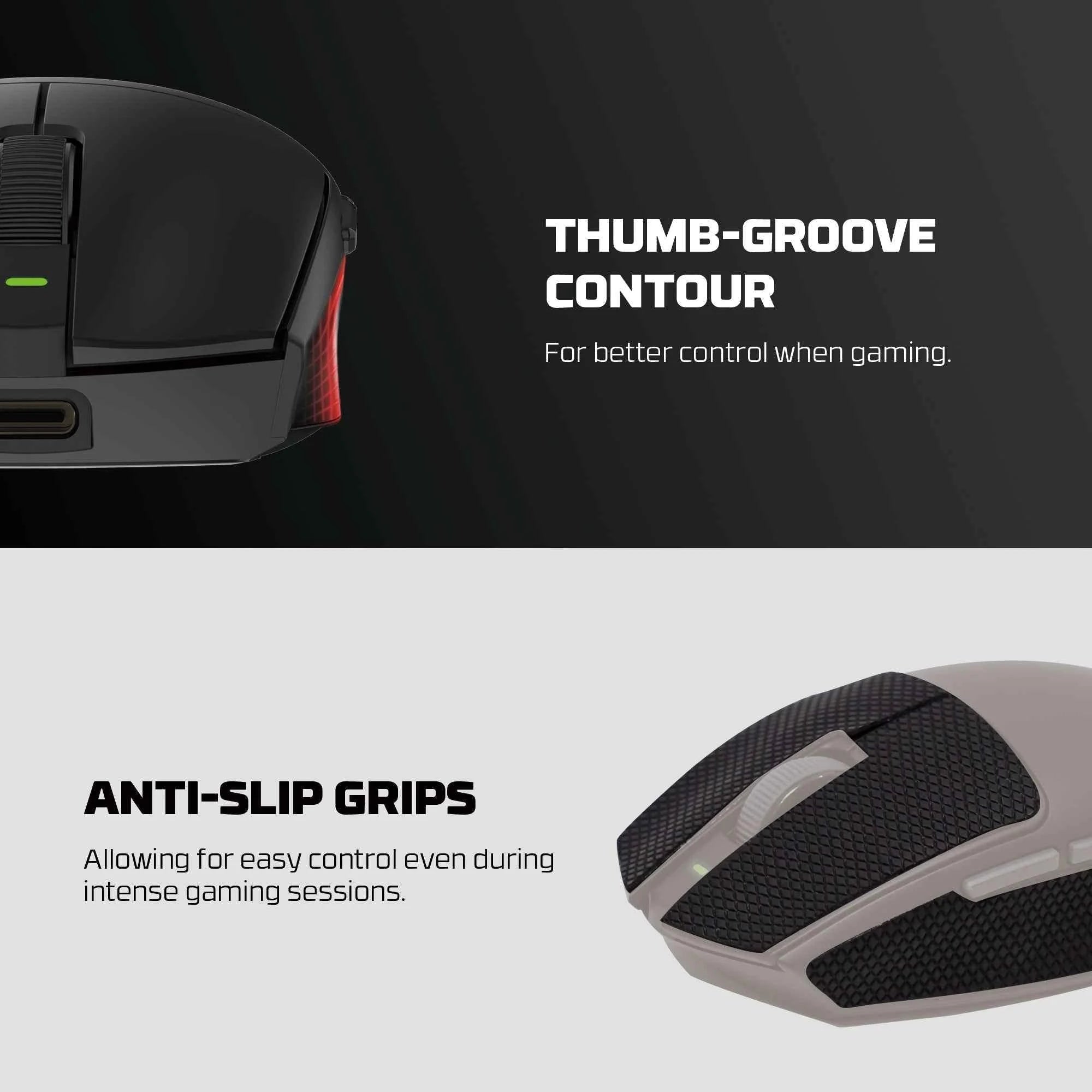 Fantech aria xd7v2 wireless gaming mouse 53g ultra-lightweight huano switches, - mouse