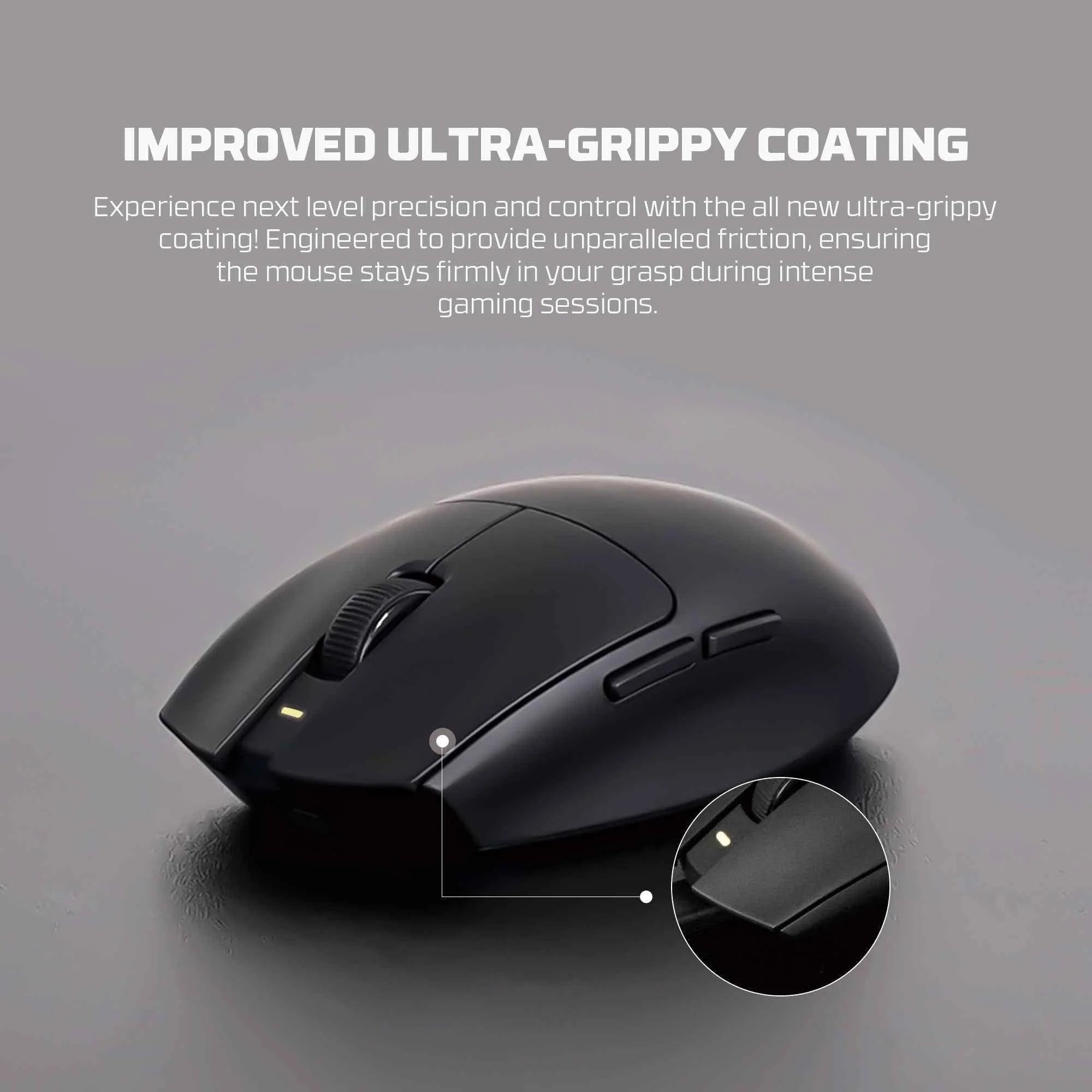Fantech aria xd7v2 wireless gaming mouse 53g ultra-lightweight huano switches, - mouse