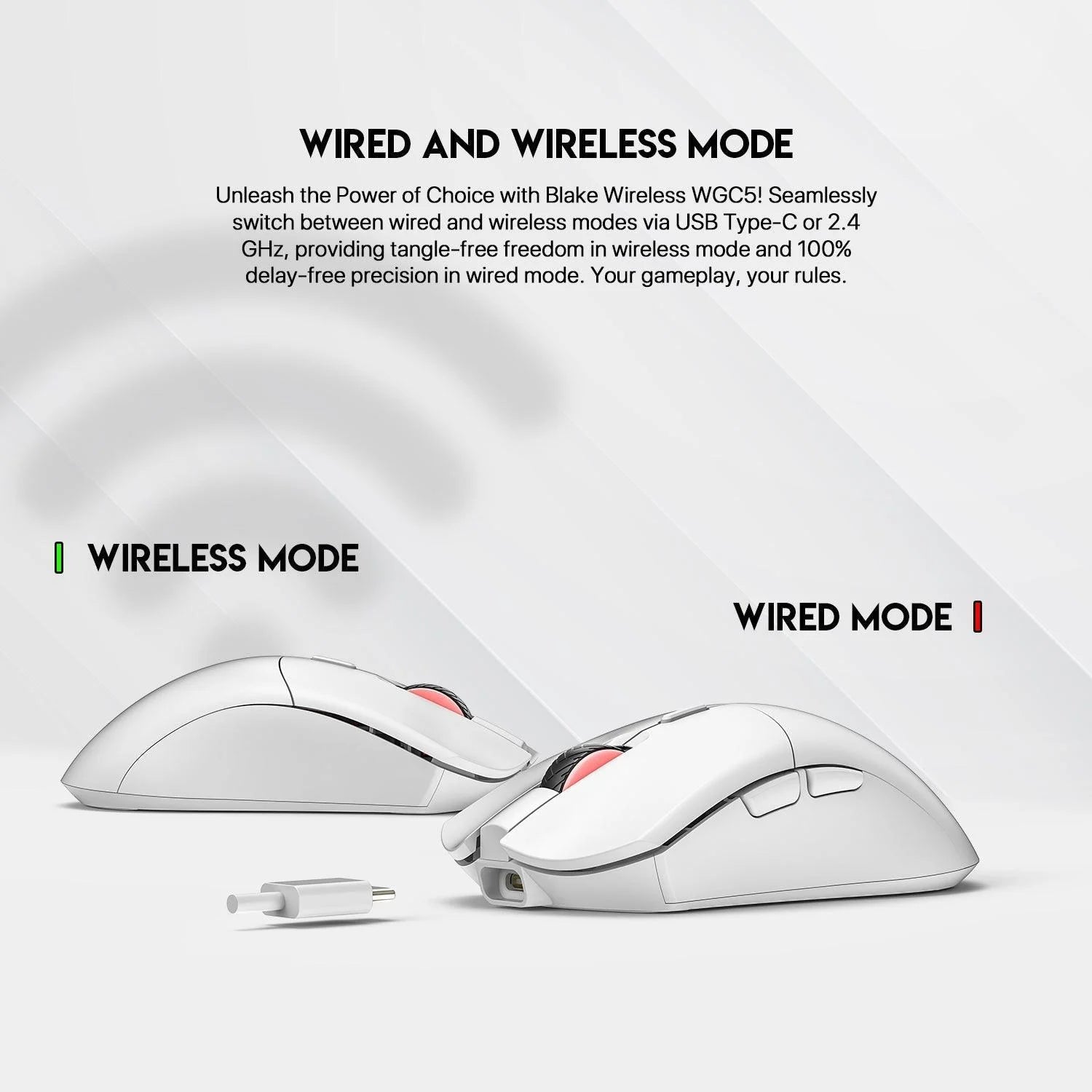 Fantech blake wgc5 wireless gaming mouse - mouse