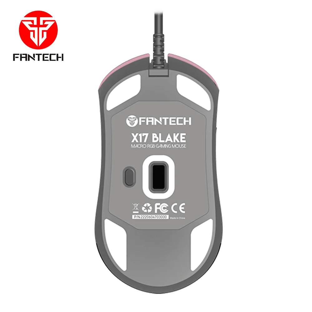 Fantech blake x17 space edition macro rgb gaming mouse - mouse