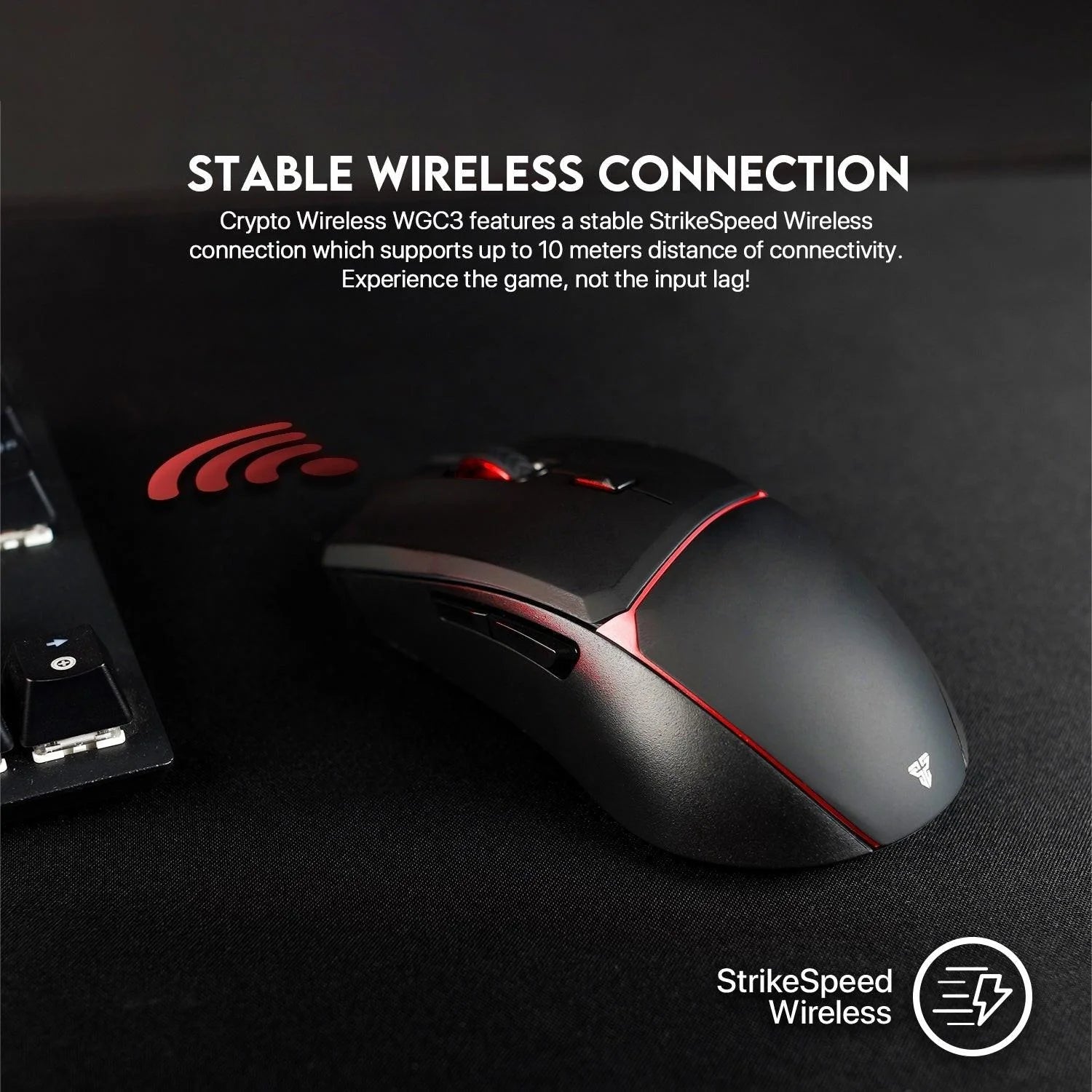 Fantech crypto wgc3 gaming mouse - precision and performance for gamers - mouse