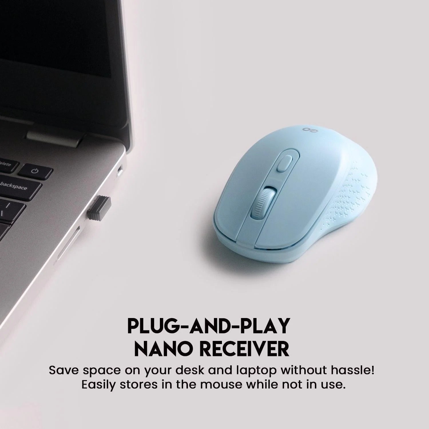 Fantech go w606 wireless mouse for effortless office productivity - mouse