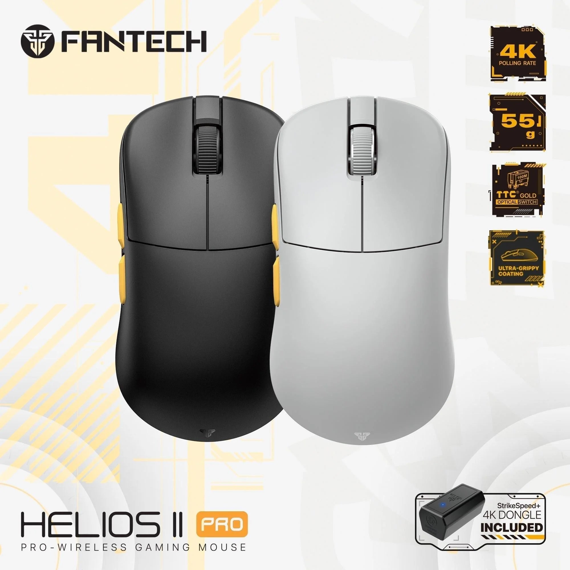 Fantech helios ii vd3v3 gaming headset - experience 4k wireless gaming excellence