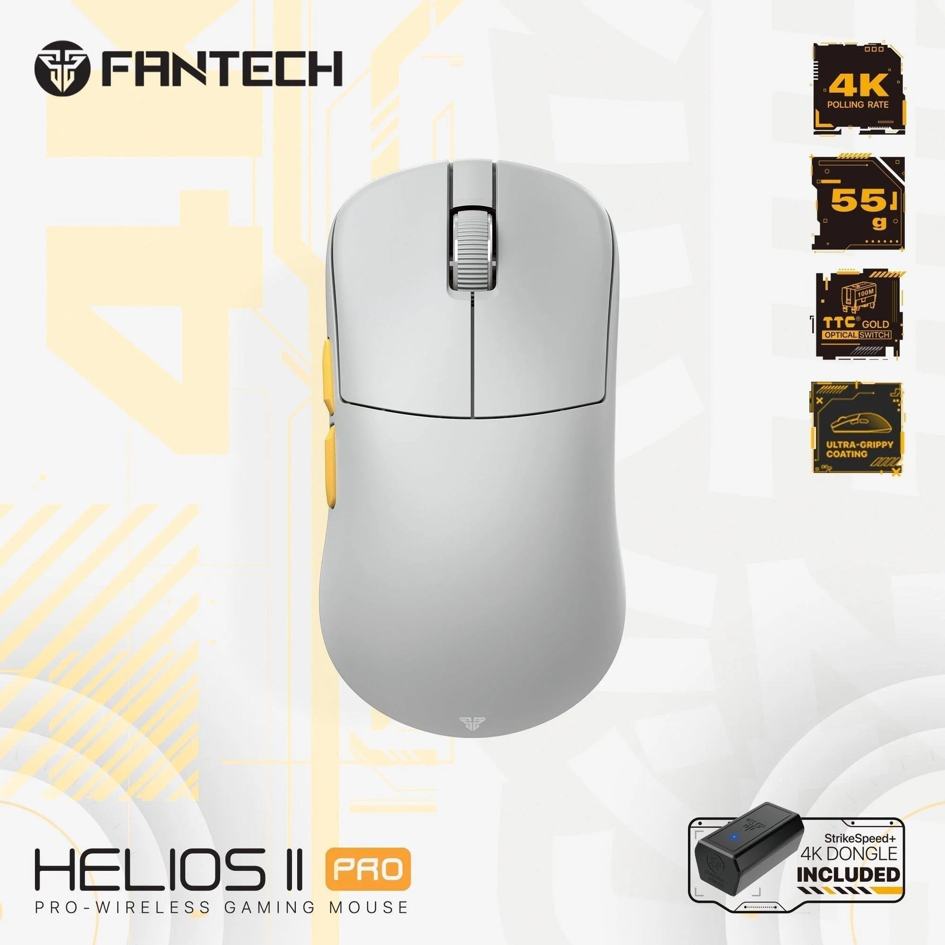 Fantech helios ii vd3v3 gaming headset - experience 4k wireless gaming excellence