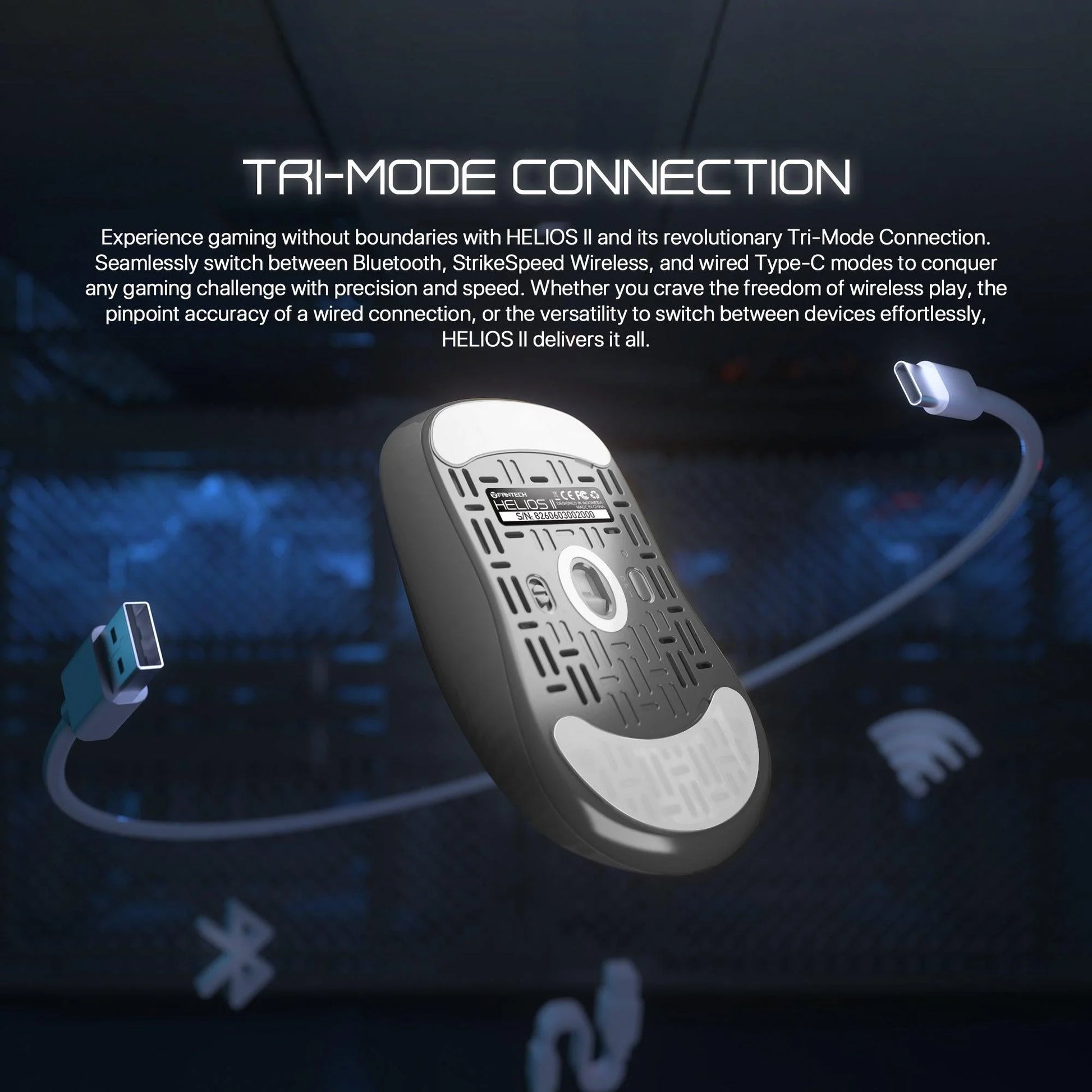 Fantech helios ii xd3v3 gaming mouse for superior precision and performance - mouse