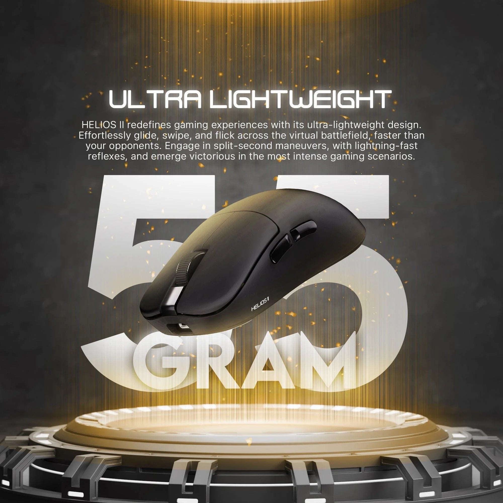 Fantech helios ii xd3v3 gaming mouse for superior precision and performance - mouse