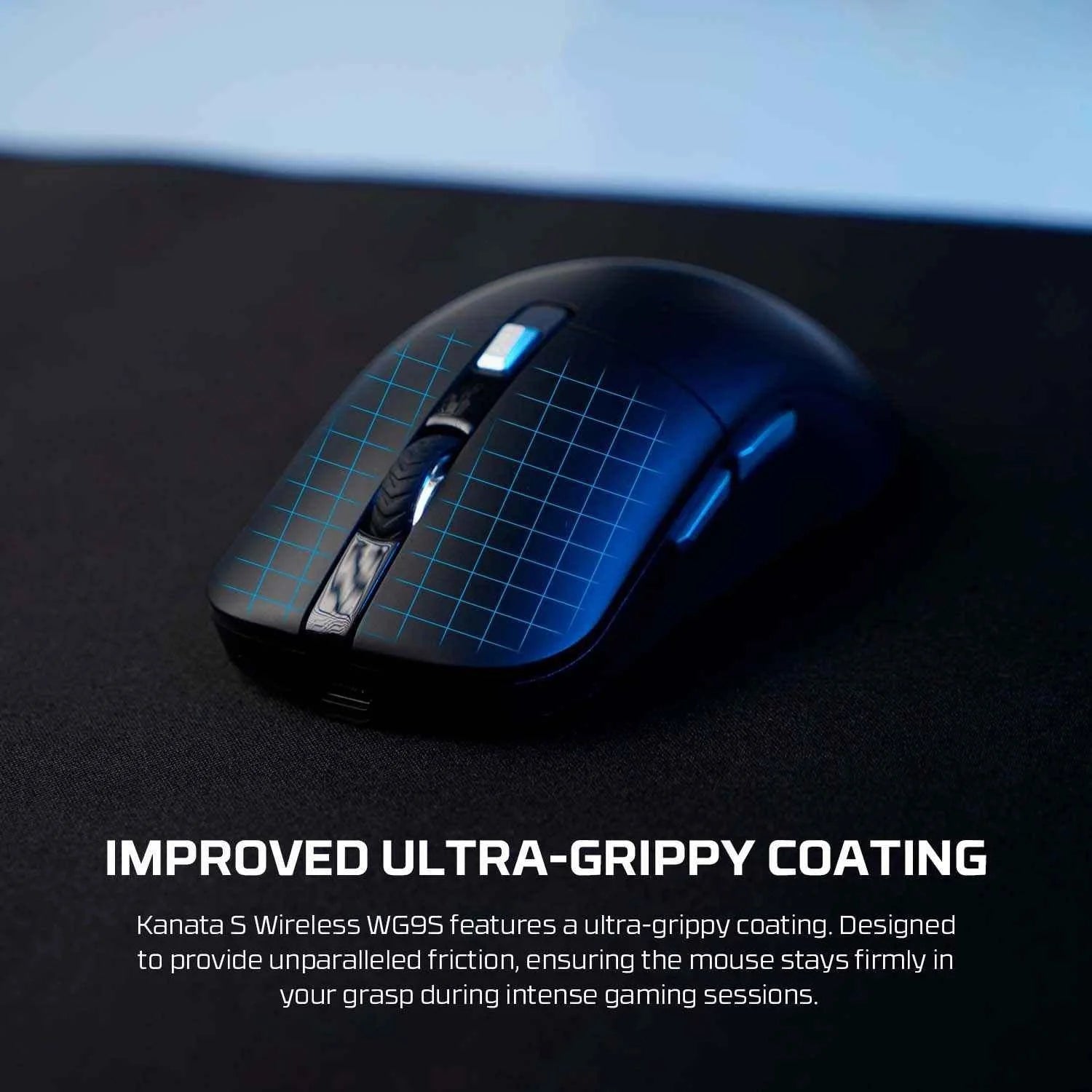 Fantech kanata wg9s wireless gaming mouse for ultimate performance and precision in black - mouse