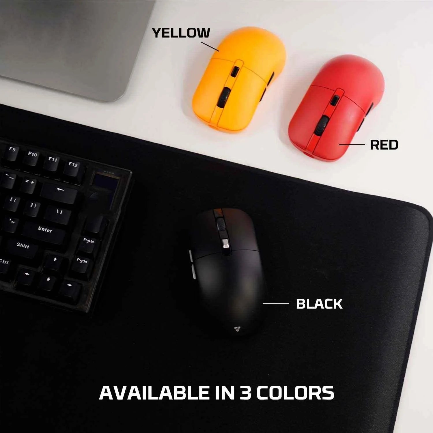 Fantech kanata wireless gaming mouse wg9s - red wireless gaming mouse - mouse