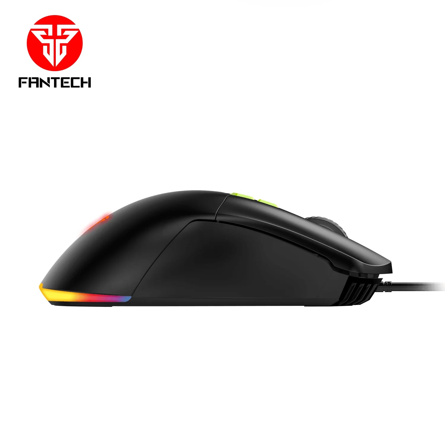 Fantech phantom ii vx6 gaming mouse for ultimate performance and neon macro features - mouse