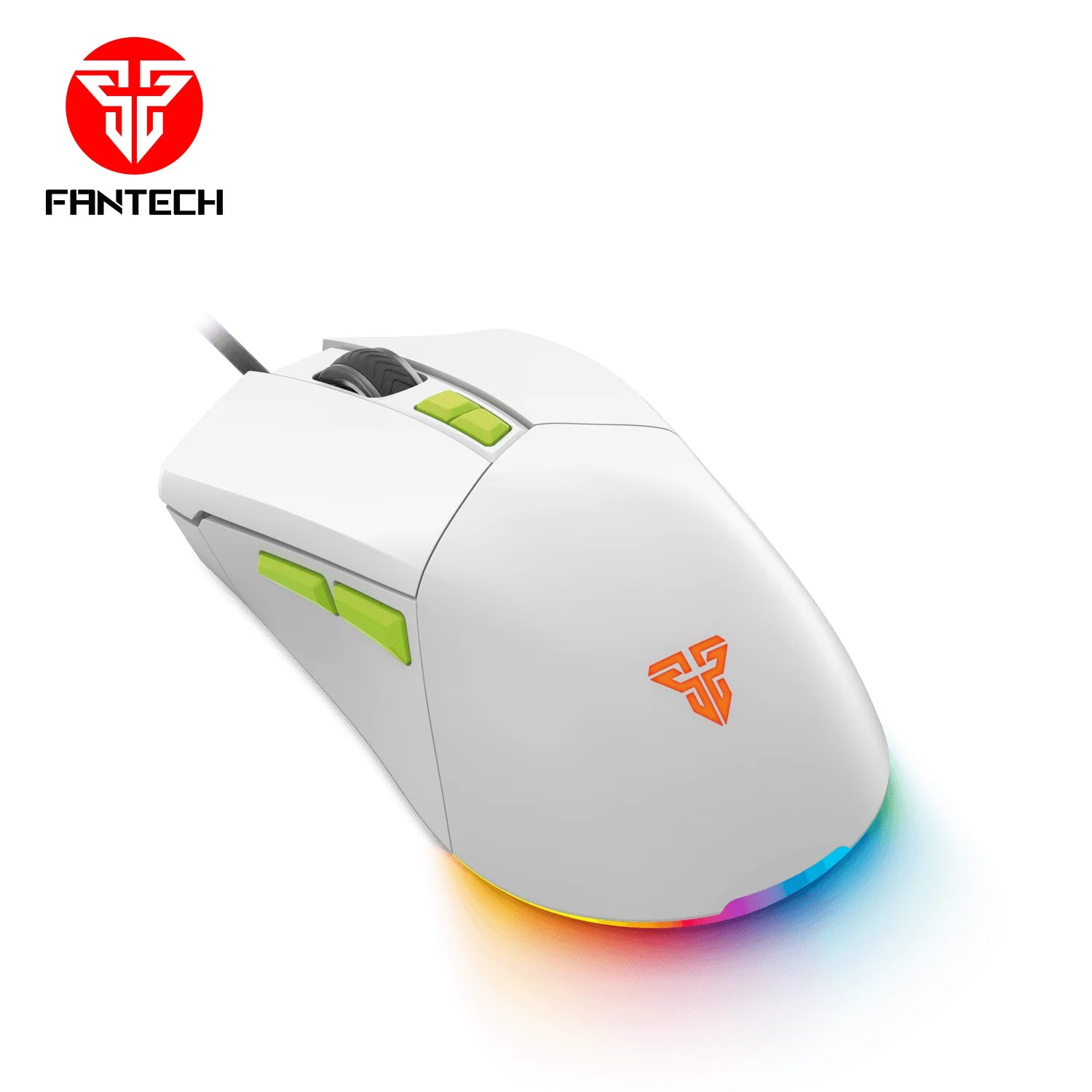 Fantech phantom ii vx6 gaming mouse for ultimate performance and neon macro features - mouse
