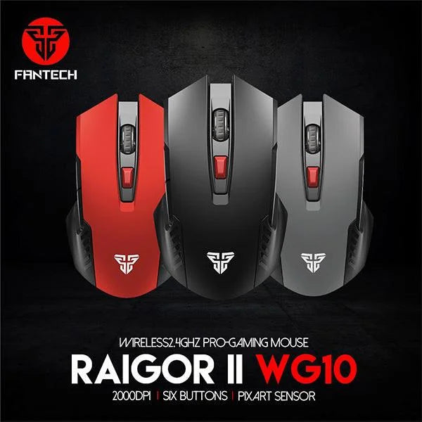 Fantech raigor ii wg10 wireless gaming mouse - mouse’s