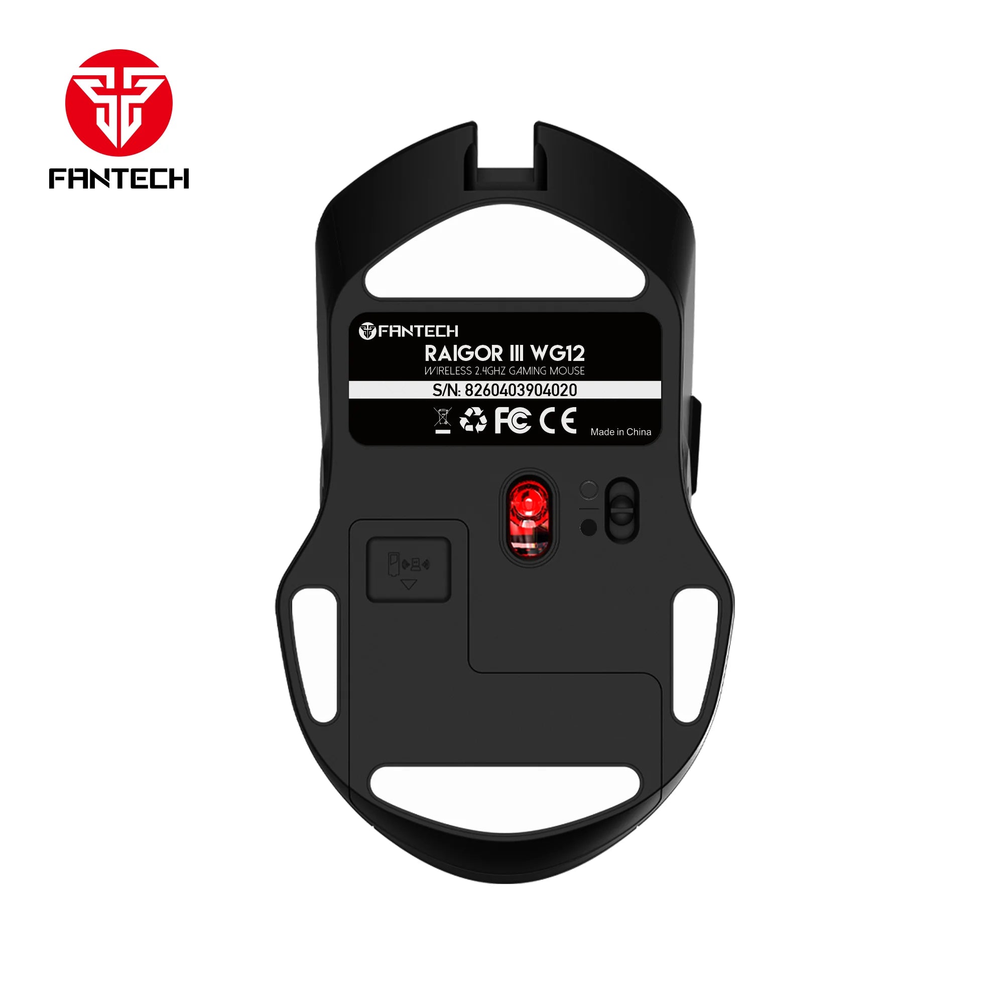 Fantech raigor iii wg12 gaming mouse with 2.4ghz wireless connection - mouse