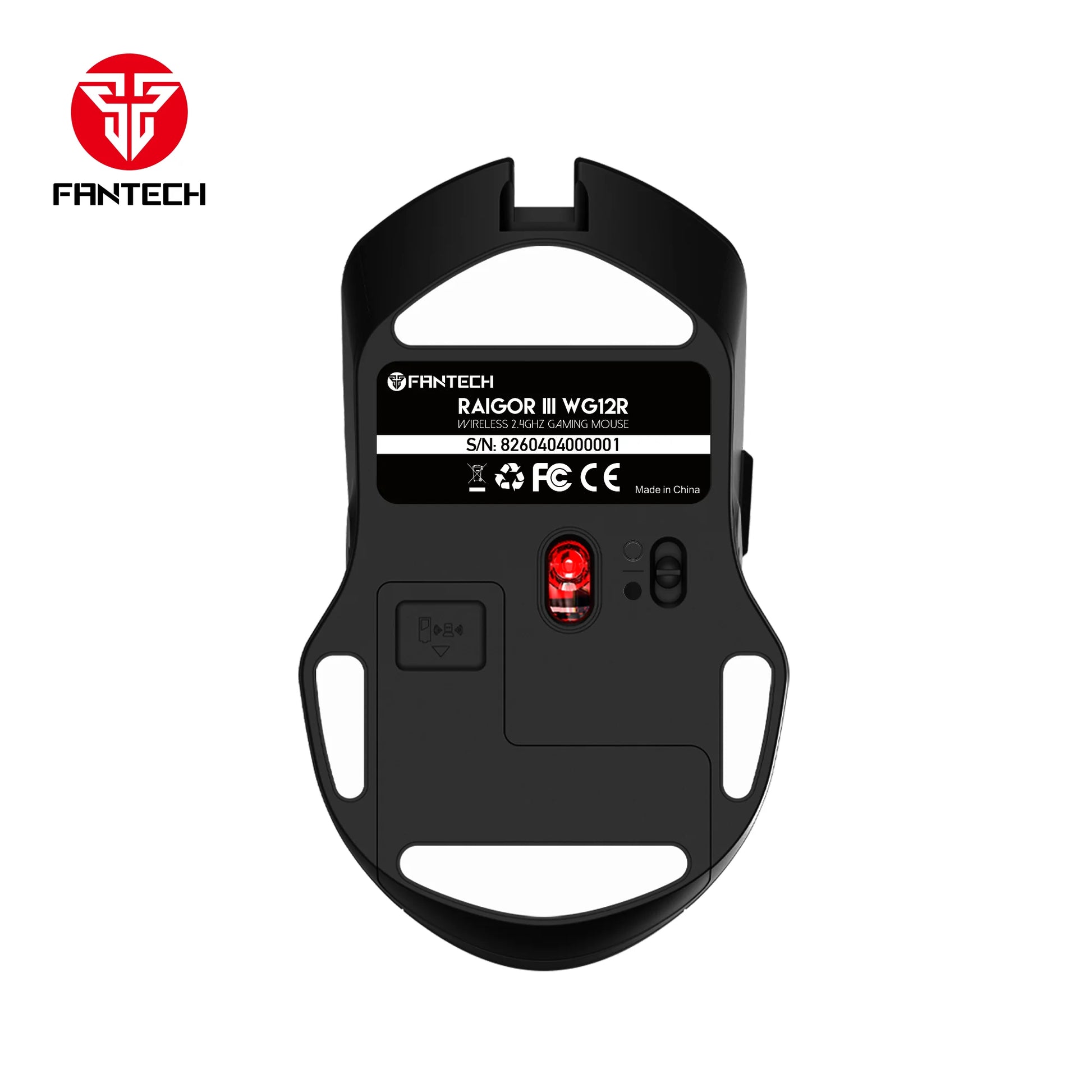 Fantech raigor iii wireless gaming mouse wg12r rechargeable performance - mouse