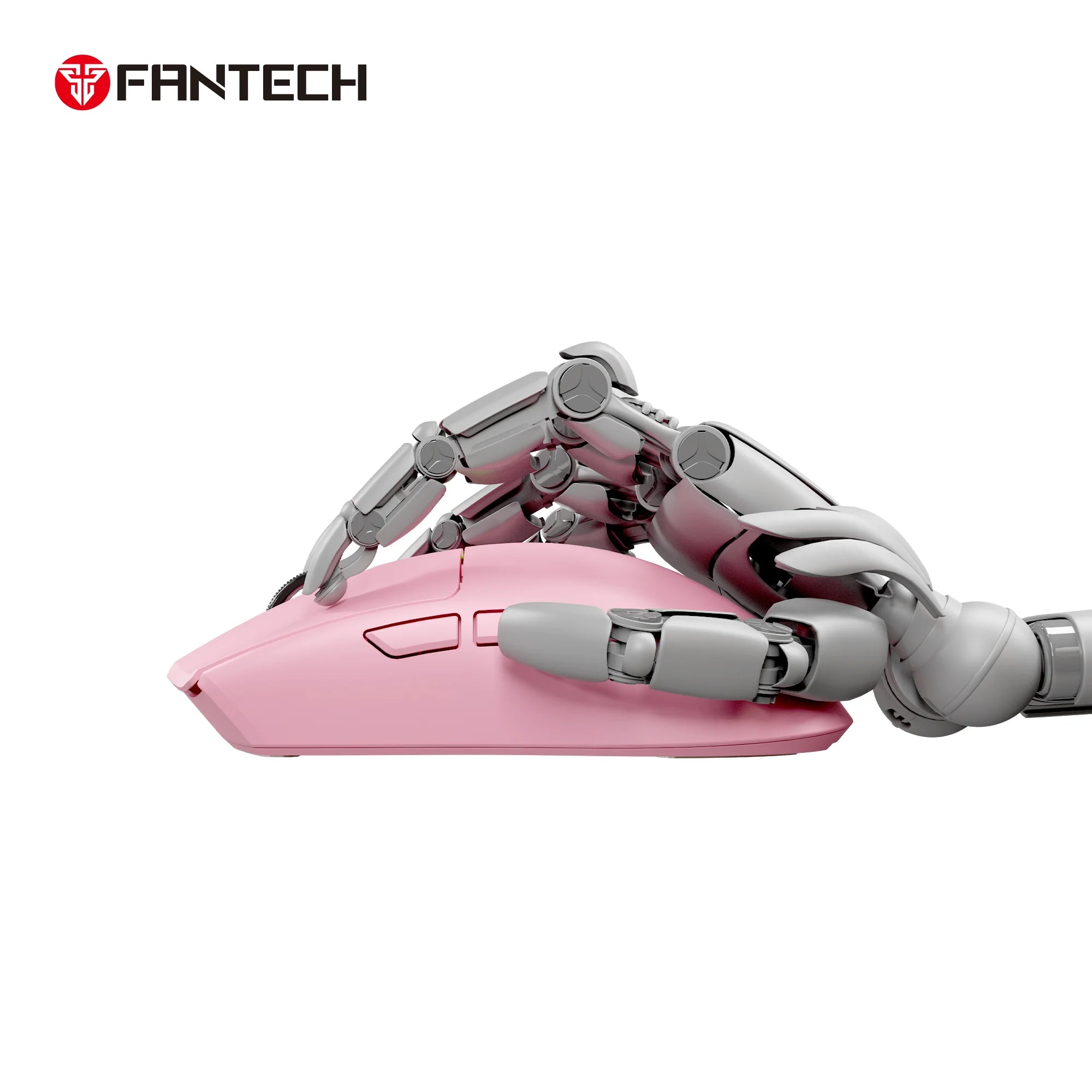 Fantech tantoe wg13e wireless mouse three-mode switching and magnetic pink - mouse