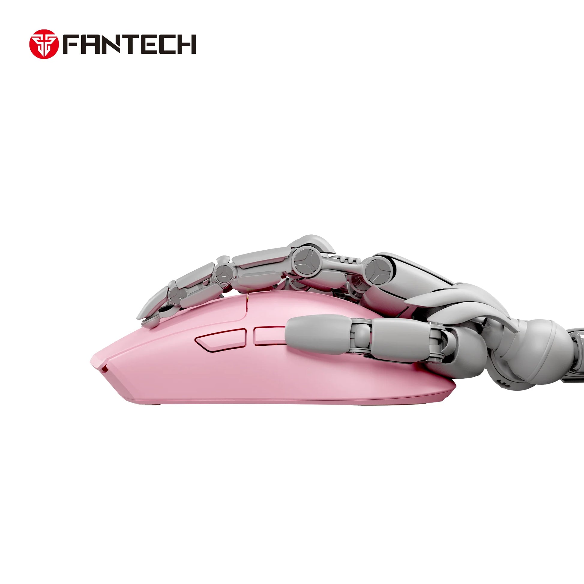 Fantech tantoe wg13e wireless mouse three-mode switching and magnetic pink - mouse