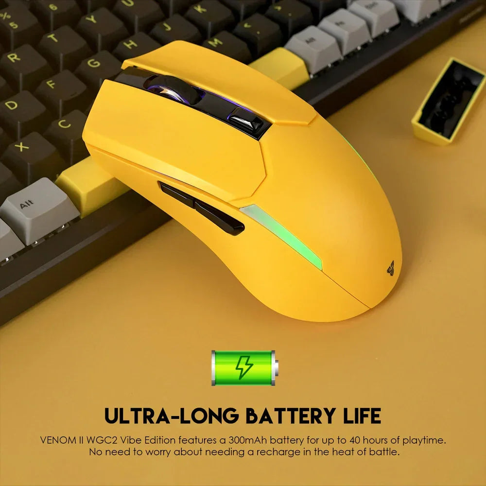 Fantech venom ii wgc2 vibe edition yellow - mouse’s