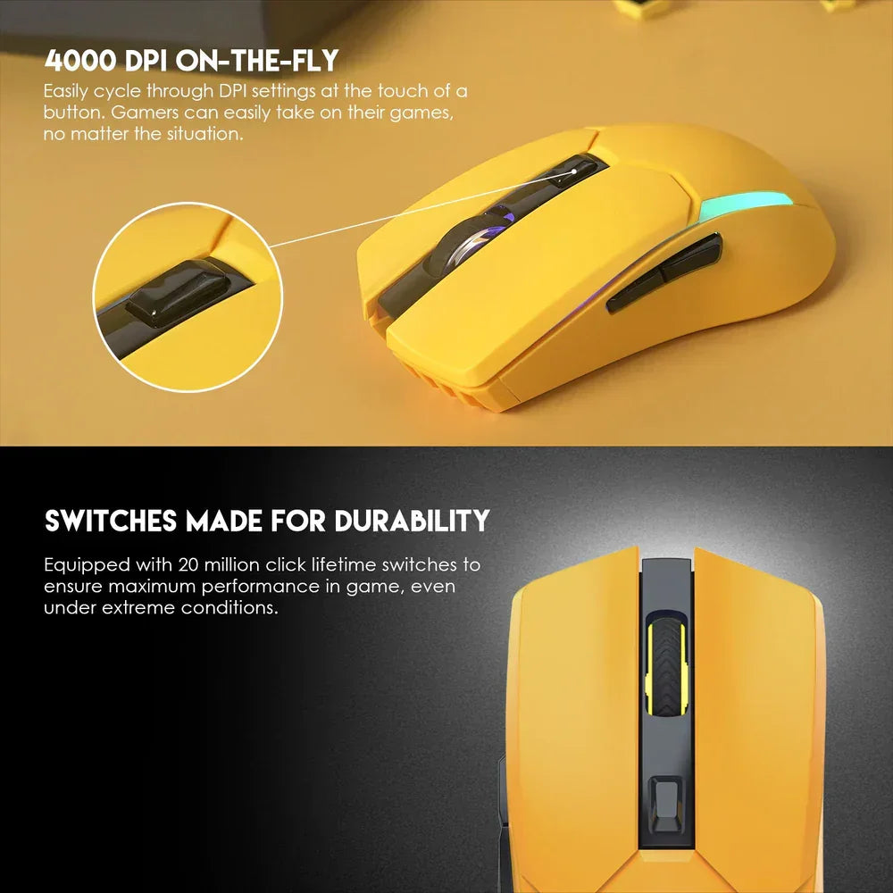 Fantech venom ii wgc2 vibe edition yellow - mouse’s