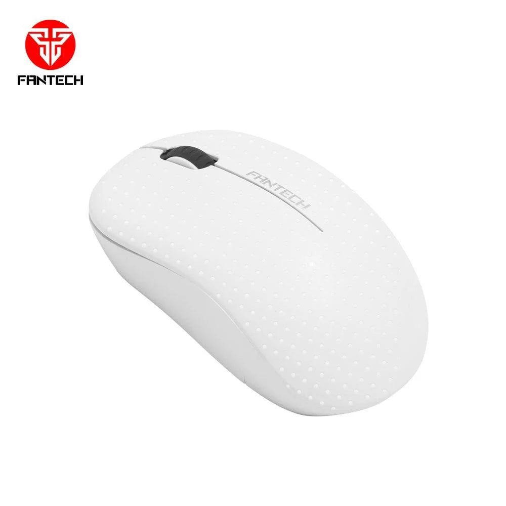 Fantech w188 wireless mouse - white - mouse
