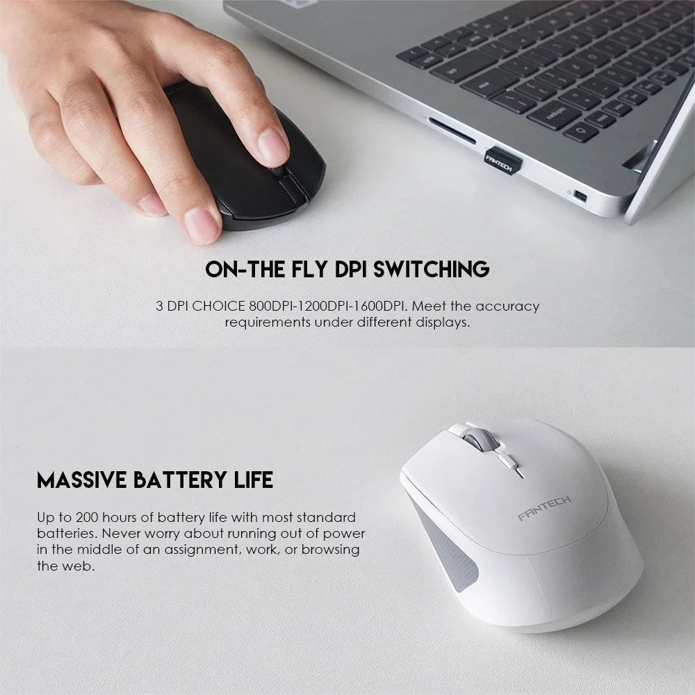 Fantech w190 silent mouse - the ultimate office companion - mouse