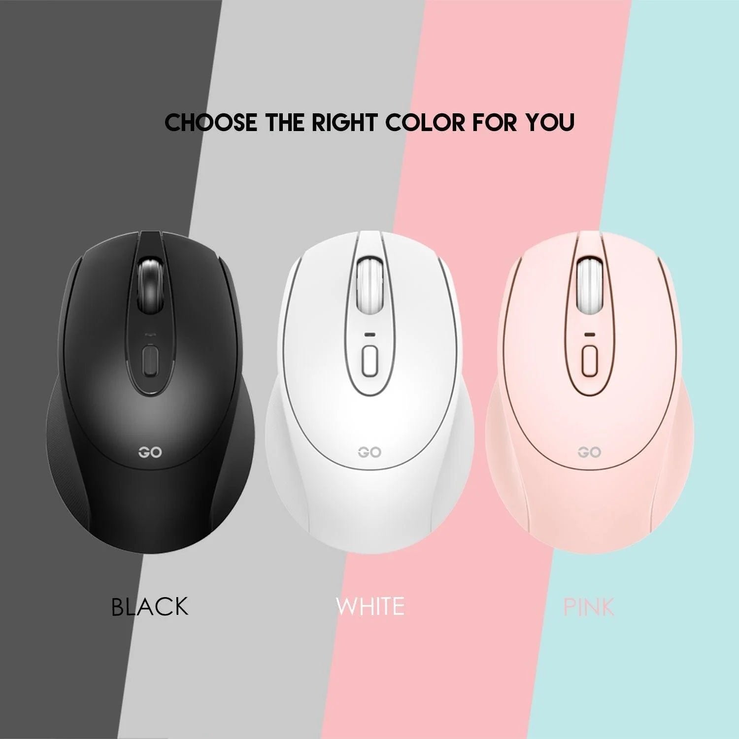 Fantech w191 silent click wireless mouse for ultimate productivity - mouse
