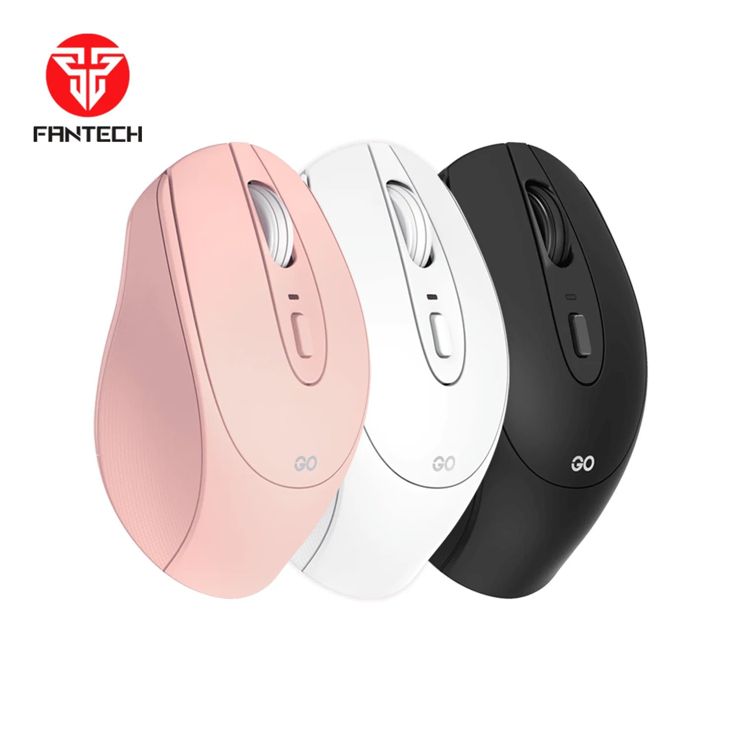 Fantech w191 silent click wireless mouse for ultimate productivity - mouse