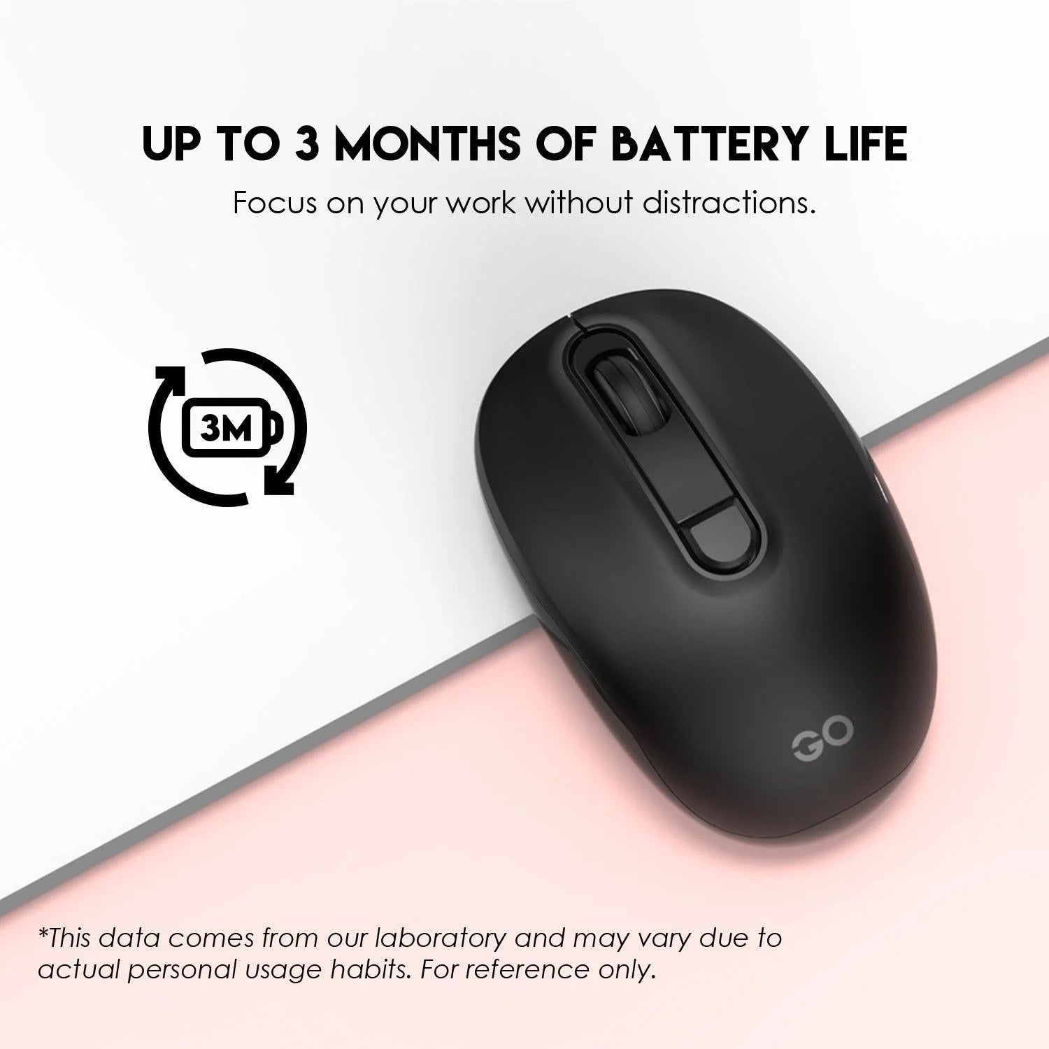 Fantech w192 silent click mouse - wireless with silent operation - mouse