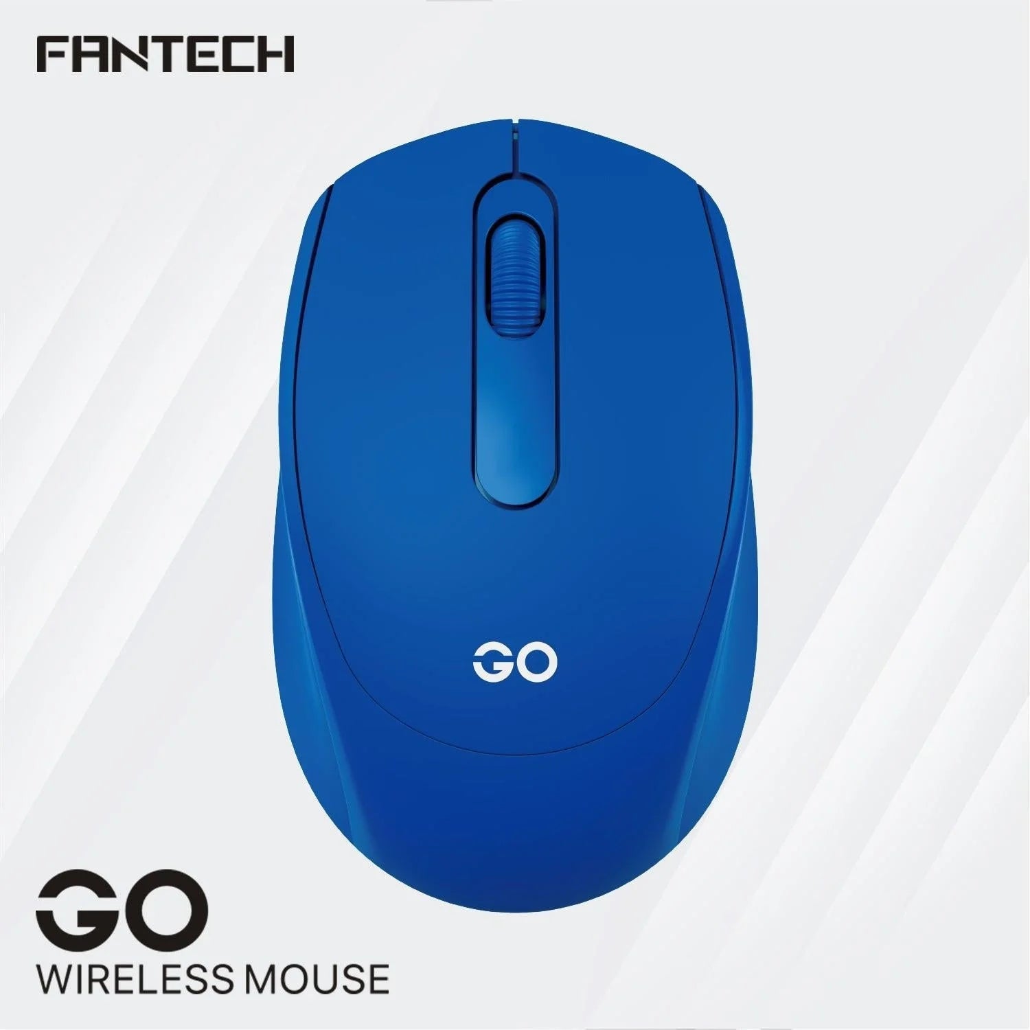 Fantech w603 wireless mouse - go wireless for seamless gaming experience - blue