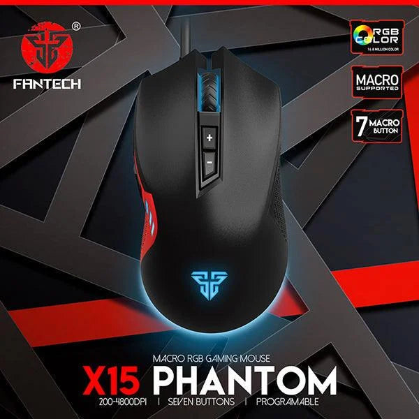 Fantech x15 phantom gaming mouse - mouse’s