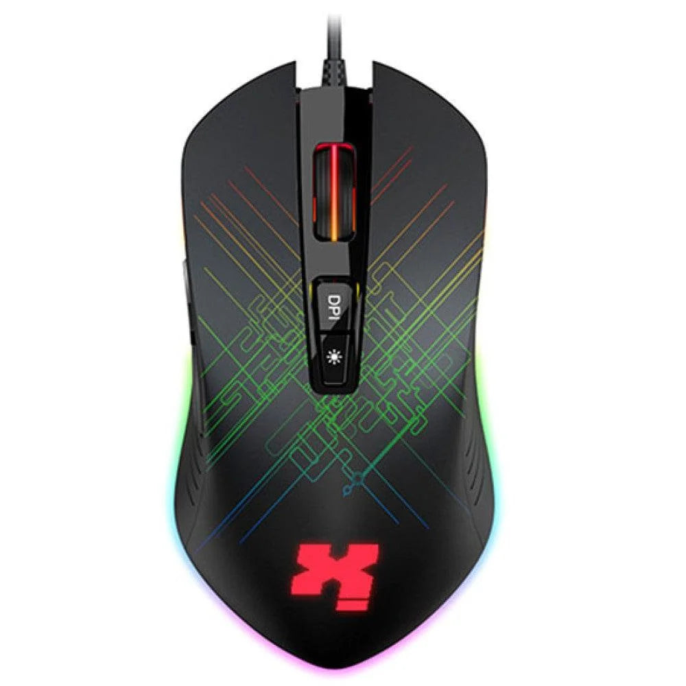 Feex mx1.sleek gaming mouse (4800 dpi) full rgb - pc hardware
