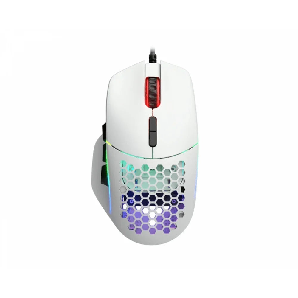 Glorious model i wired ergonomic gaming mouse - white - mouse