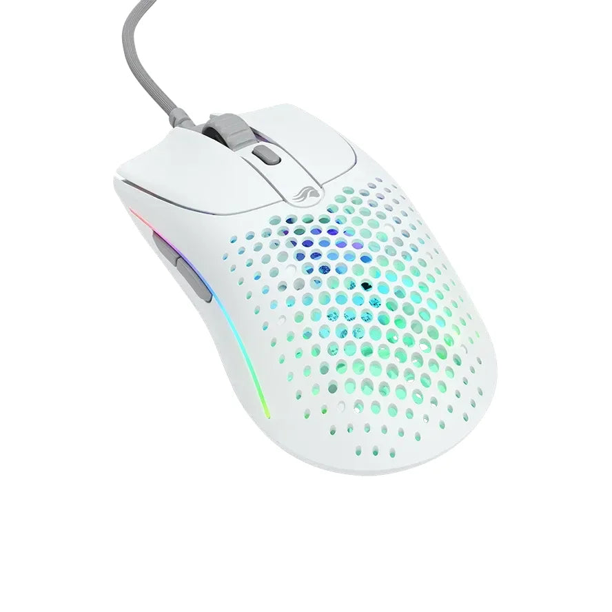 Glorious gaming model o 2 wired gaming mouse - white - mouse’s