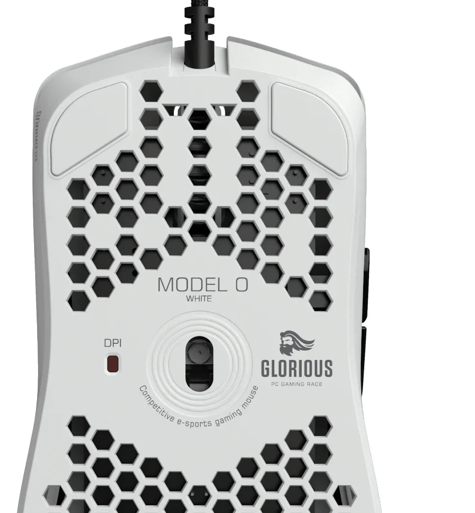 Glorious gaming mouse model o- minus matte white -wired - mouse’s