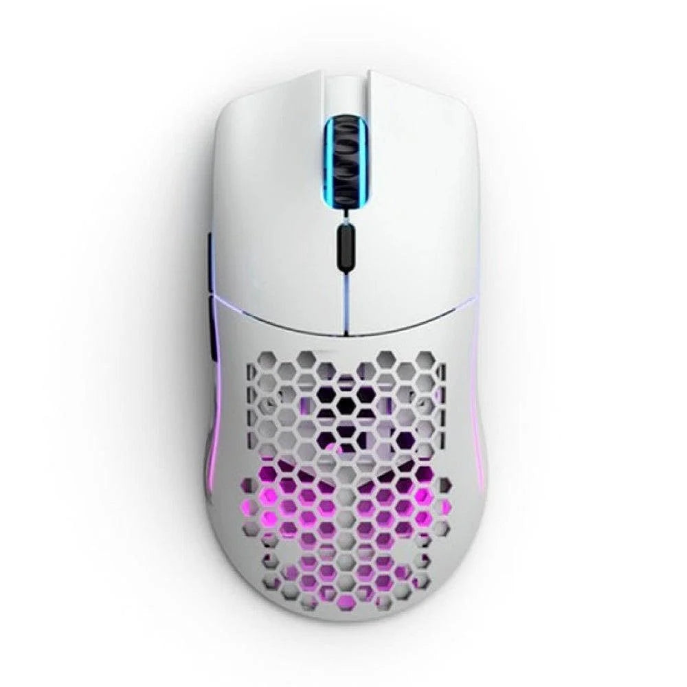 Glorious model o- minus wireless gaming mouse - matte white - mouse’s