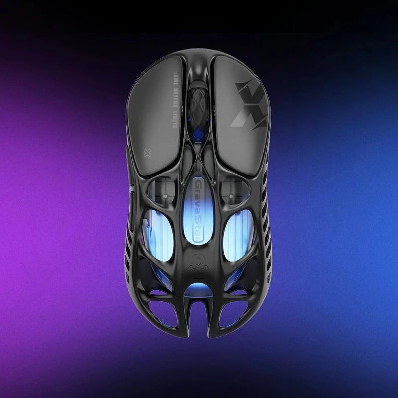 Gravastar mercury x wireless gaming mouse - black contours - mouse’s