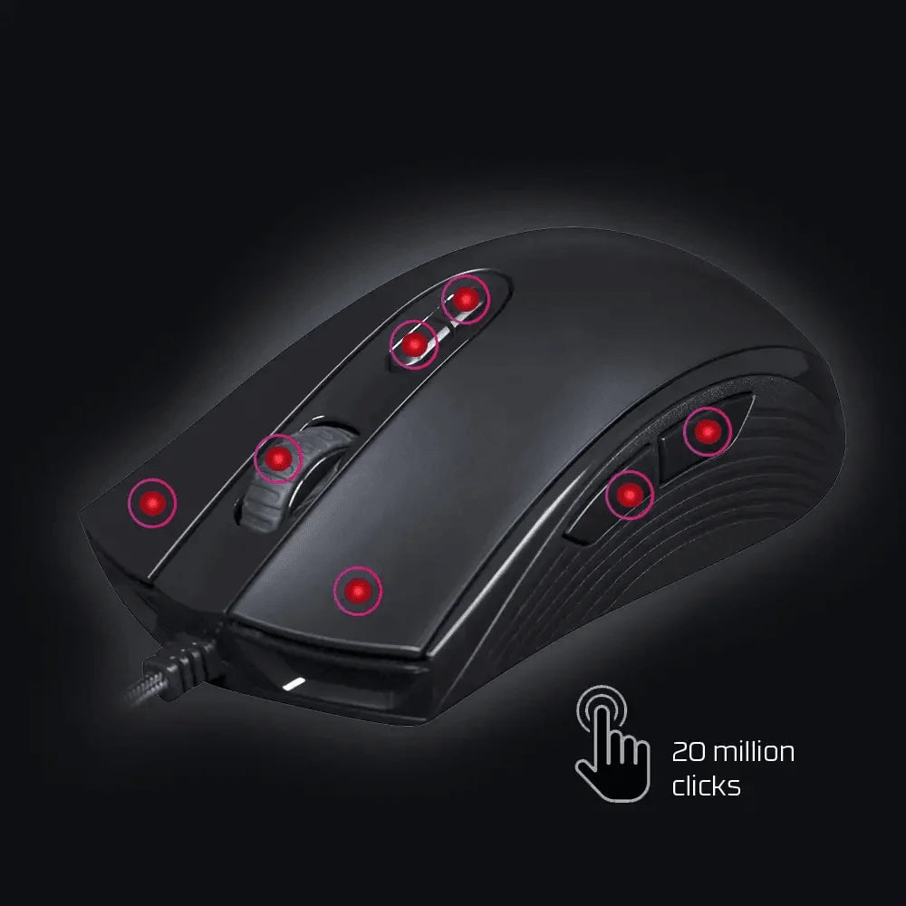 Hyperx pulsefire core rgb gaming mouse usb - mouse